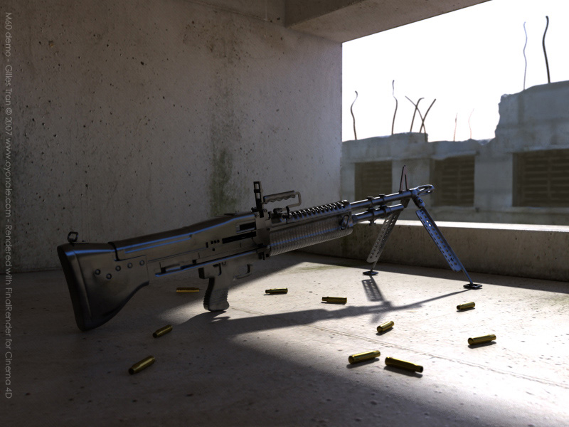 M60 demo #1 (finalRender for Cinema 4D)