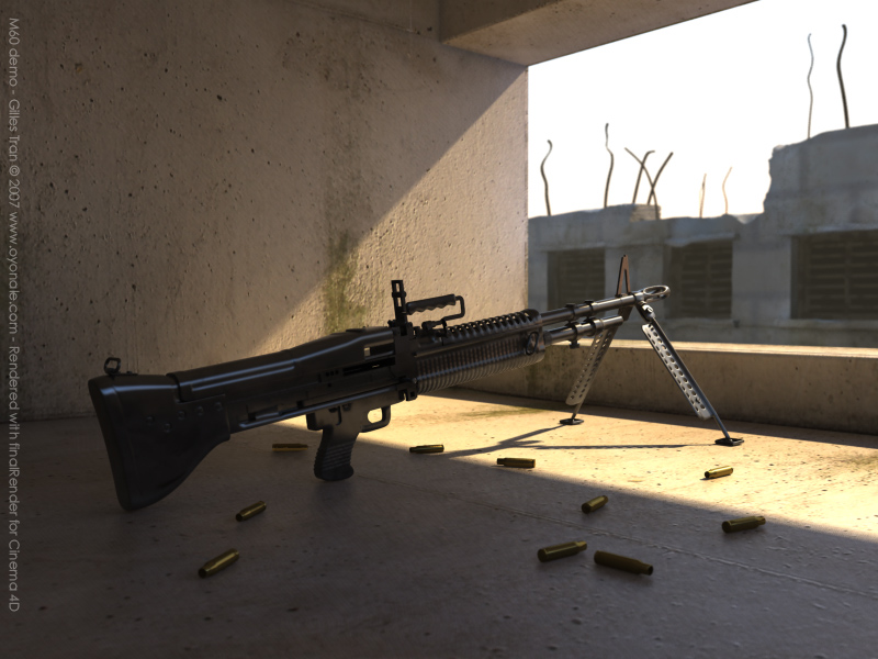 Dmo M60 #2 (finalRender pour Cinema 4D)