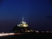 Mont Saint-Michel la nuit